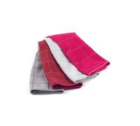 Kleeneze KL062659CDUEU, Panni per la pulizia in microfibra, confezione da 4, panni in microfibra colorati assortiti, assorbimento efficace di polvere e sporcizia, prodotti per la pulizia dell'auto