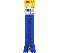 Kleiber + Co.GmbH 69808 - Cerniera lampo in metallo, 2,5 x 8 x 5 mm, colore: Blu