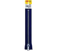 Kleiber + Co.GmbH 69822 - Cerniera lampo in metallo, 3 x 16 x 5 mm, colore: Blu scuro