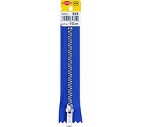 Kleiber + Co.GmbH 69824 - Cerniera lampo in metallo, 3 x 12 x 5 mm, colore: Blu