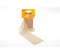 Kleiber - Nastro per riparazioni per Abiti Elastico termoadesivo 40 x 6 cm, Beige