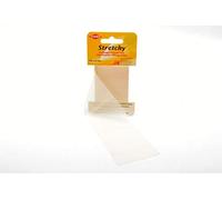 Kleiber - Nastro per riparazioni per Abiti Elastico termoadesivo 40 x 6 cm, Crema