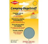 Kleiber Toppa termoadesiva per Riparazione, 100% Cotone, Tenda da Sole, Colore: Grigio, Ferro