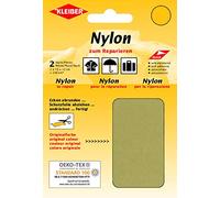Kleiber - Toppe autoadesive per riparazioni in Nylon Impermeabili, Beige