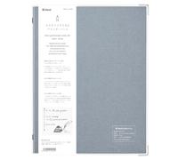 kleid Raccoglitore a quadretti da 2 mm, formato A5, grigio, 8415-03