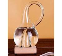 Klein bottle S di modello spaziale quadridimensionale, la bottiglia magica, non sarà mai riempito scienza test acqua, bottiglia spazio insegnamento ufficio (con base)
