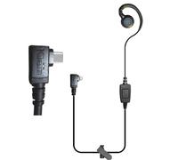 Klein Electronics - Auricolare Push to Talk con PTT Buton, connettore USB C, Smart USB-C e nessuna pastella richiesta, over-ear per igiene e comfort tutto il giorno, funziona solo con telefoni Android
