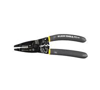 Klein Tools 1009 Multi Tool, pinza spelafili, pinza crimpatrice, tagliafili, strumento multiuso per elettricisti, grigio/giallo