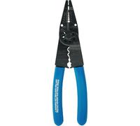 Klein Tools 1010 Tagliafili a becco lungo, prodotto negli Stati Uniti, pinza crimpatrice, spellafili e tagliabulloni, strumento multiuso per elettricisti, lunghezza 20,3 cm