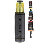 Klein Tools 32303HD - Set di cacciaviti a percussione SAE 20 in 1 e cacciavite con punte Phillips, scanalate, quadrate e Torx