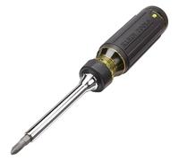 Klein Tools 32305 Cacciavite a cricchetto multi-bit, 15 in 1 con punte Phillips, a taglio, quadrate, Torx e combinate e cacciavite da 1/4"