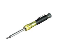 Klein Tools 32614 Cacciavite, Elettronica di Precisione 4 in 1 Cacciavite tascabile con punte di resistenza industriale, giallo/nero
