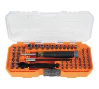 Klein Tools 32787 - Set di 64 cacciaviti di precisione con custodia modulare, magnetici, di precisione, punte standard e driver per dadi