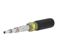Klein Tools 328091 9 in 1 multi-dado driver driver passo-through con dado esagonale SAE dimensioni da 3/16 a 3/4 pollici e impugnatura ammortizzata