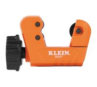Klein Tools 50047 Mini tagliatubi, diametro esterno 3,8 cm, capacità di taglio per tubi in alluminio e rame, lama di ricambio inclusa