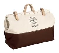 Klein Tools 5105 - 20 high-bottom canvas Tool bag, 5105-24