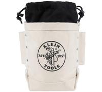 Klein Tools 5416TC Borsa portautensili con chiusura superiore, con cordino da 3 pollici, carico nominale con collegamento a tunnel, 15 x 20 x 20 cm
