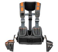 Klein Tools 55829MB Gilet Combo con Tasche Portautensili, Completamente Regolabile, Supporto Imbottito per Elettricisti, Carpentieri, Edilizia
