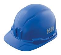 Klein Tools 60248 - Cappello rigido, stile berretto non ventilato, imbottito, fascia antisudore autofilettante resistente agli odori, testato fino a 20 kV, blu