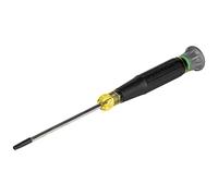 Klein Tools 6333 Mini cacciavite di precisione, T15H TORX strumento antimanomissione con impugnatura ammortizzata e anelli colorati codificati, gambo da 7,6 cm