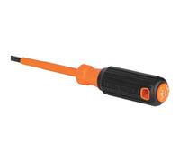 Klein Tools 6824INS - Cacciavite isolato, 1000 V, 1/4 di pollice, con gambo da 10 cm, con impugnatura a cuscinetto