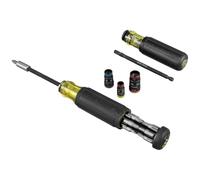 Klein Tools 80083 - Kit avvitatore a percussione 7 in 1 e cacciavite a lunghezza regolabile multi-bit 14 in 1, 2 pezzi