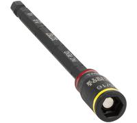 Klein Tools Avvitatore a percussione SAE 3 in 1 e supporto per punte, presa flip con driver esagonali da 1/4" e 5/16", lunghezza 12,7 cm