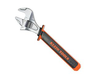 KLEIN TOOLS Chiave regolabile isolata 47130INS, 30,5 cm, 1000 V, certificata ASTM F1505, compatibile con guanti di classe 2, marcature a ganascia incisa al laser