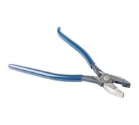 Klein Tools D201-7CSTLFT Ironworker Side Cutting Pliers to Twist and Cut Rebar Tie Wire, Left Handed and Spring Loaded, 9-Inch
