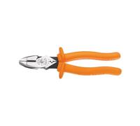 Klein Tools D213 - 9 ne-ins Insulated High Leverage side-cutting Pliers, arancione, D213-9NE-CR-INS