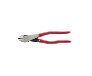 Klein Tools D228-8 Taglierine diagonali, pinze ad alta leva, mascella corta, rosso/argento, 20,3 cm