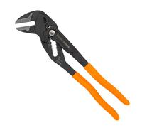 Klein Tools D53110 - Chiave a pinza compatta, ad alta leva, multiuso, regolabile, con ganasce lisce, 25,4 cm