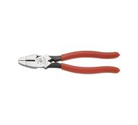 Klein Tools HD2139NETH Tronchese Laterale con Supporto Filettatura, 0 V, Rosso/Argento, 241 mm