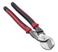 Klein Tools J63225N, Tagliacavi da operaio ad alta leva, adatto per tagliere e spelare cavi in alluminio, rame morbido e cavi di comunicazione, realizzato negli Stati Uniti
