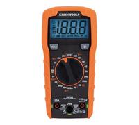Klein Tools Multimetro MM325, tester di tensione digitale manuale 600 V AC/DC, test batterie, corrente, resistenza, diodi e continuità, nero