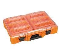 Klein Tools MODbox 54806MB - Cassetta degli attrezzi modulare con 8 contenitori rimovibili per elementi di fissaggio e piccoli componenti