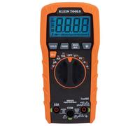 Klein Tools Multimetro digitale MM420, multimetro TRMS Auto-Ranging, tensione 600V AC/DC, corrente CA/CC 10A, resistenza 50 MOhm, arancione/nero