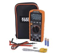 Klein Tools Multimetro digitale MM720, TRMS Auto-Ranging, bassa impedenza (LOZ), tensione 1000V AC/DC, corrente CA/CC 10A, resistenza 60 MOhms
