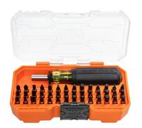 Klein Tools ProFlex 33803 - Set di 44 punte per avvitatore a percussione con custodia modulare, in acciaio S2, magnetico, cacciavite regolabile, 42 punte