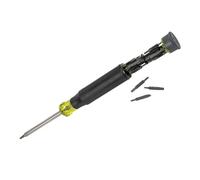Klein Tools Set di cacciaviti di precisione, 27 in 1, cacciavite multi-bit con 26 punte antimanomissione, conservazione a bordo, magnete in terre rare 32327