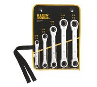 Klein Tools Set di chiavi a cricchetto SAE 68221, 5 pezzi, 10 misure, made in USA