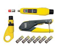 Klein Tools VDV002-818 Coax Installation and Testing Kit by Klein Tools - NUOVO