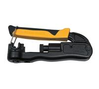 Klein Tools VDV211-063 - Crimpatrice a compressione, crimpatrice per cavi e crimpatrice coassiale, per interni ed esterni, colore: giallo