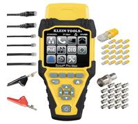 Klein Tools VDV501-770 | Tester Per Cavi Scout Pro Max Con Set Telecomandi | Test E Misura Dati Telefono E Coassiale | Lunghezza Fino A 610 M | Memoria E Schermo Retroilluminato