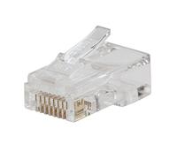 KLEIN TOOLS VDV826-703 | Connettore dati RJ45 CAT6 Pass-Thru 50 pezzi | Spine di rete 8P8C per cavo LAN Ethernet | per pinza crimpatrice