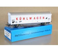 KLEINBAHN 316/2 OBB ÖBB Carro Refrigerato Due Assi Con Porta Scorrevole 267-8