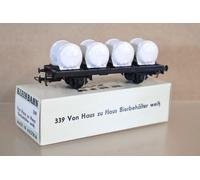 KLEINBAHN 339 DB Da HAUS A HAUS CONTAINER WAGON 72075 MINT IN SCATOLA