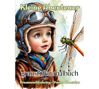 Kleine Abenteuer: Vintage-Feenkinder und Steampunk-Gärten zum Entspannen und Ausmalen