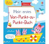 Kleine Kreativ-Werkstatt - Mein erstes Von-Punkt-zu-Punkt-Buch: Zahlenraum bis 5 - interaktives Punkte-Verbinden-Buch für Kinder ab 3 Jahren