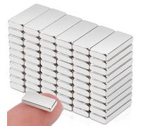 Kleine Magnete Stark, 60 magneti piccoli e potenti, magneti al neodimio extra resistenti 12x5x2 mm, magneti per lavagna magnetica, magnete rettangolare per armadio da cucina